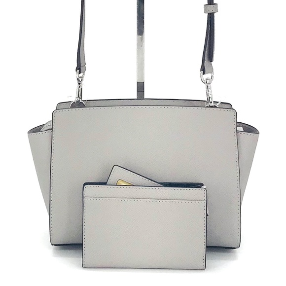 2PCS Michael Kors Selma Stud Messenger Wallet Set - Picture 4 of 8